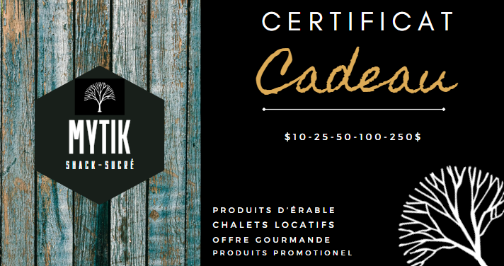 Carte Cadeau Mytik