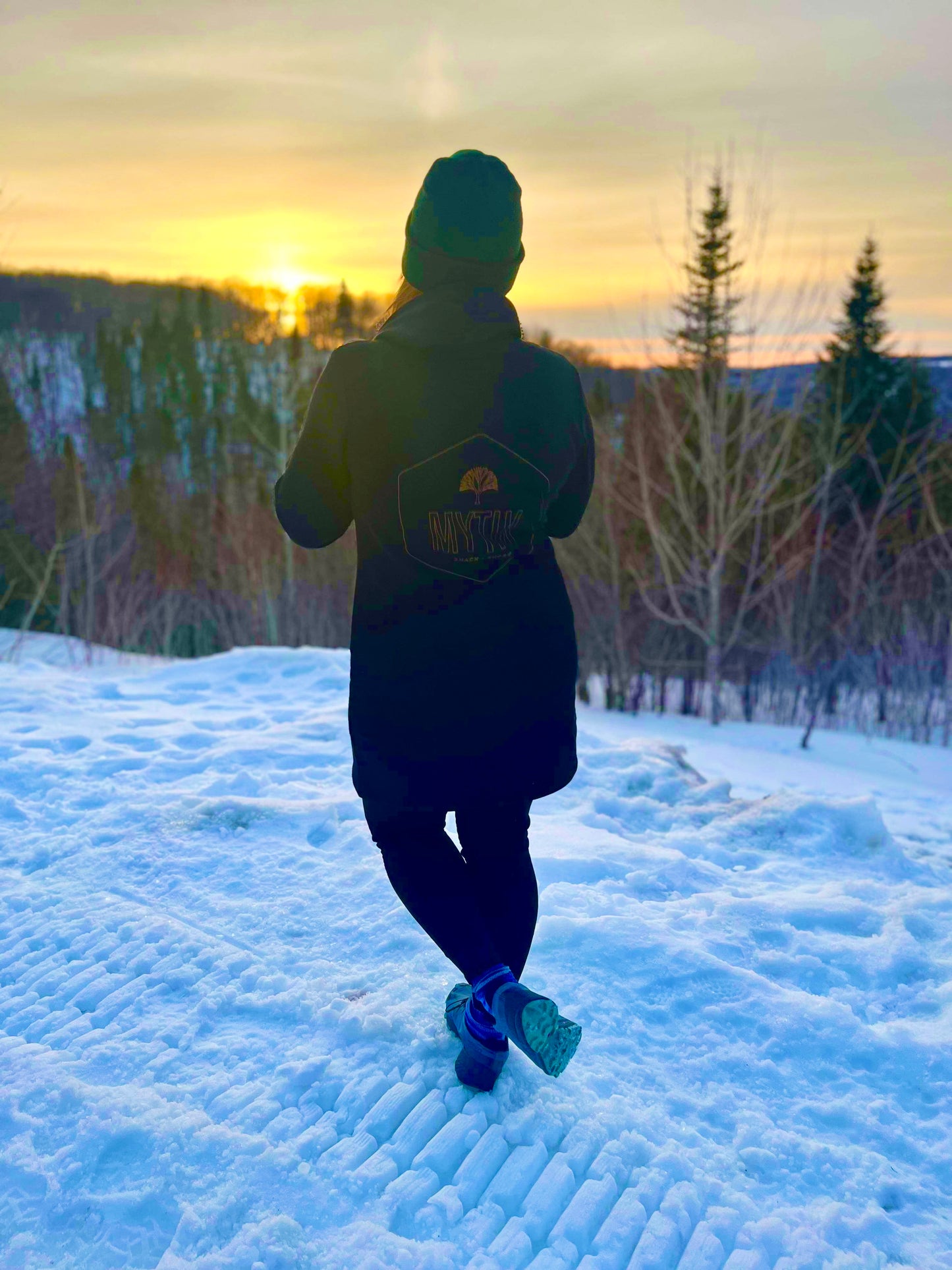 Robe longue ouatté Mytik